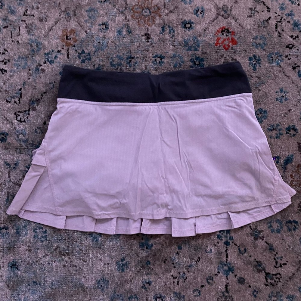 Light Pink and Gray Lululemon Tennis Skirt